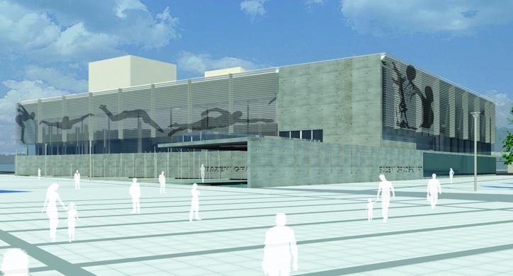 Bazen Gradski vrt, Osijek