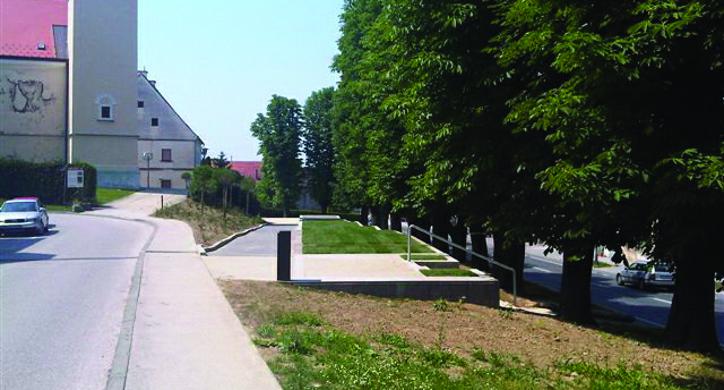 Cardinal Stepinac Square in Jastrebarsko