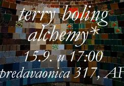 Terry Boling: Alchemy, predavanje