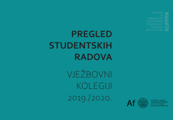 KUPPPA – Pregled studentskih radova vježbovnih kolegija 2019./2020.
