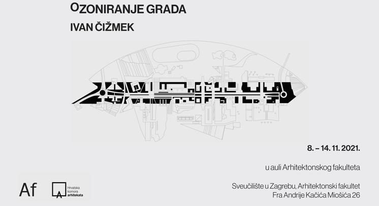 Produljenje izložbe - OZONIRANJE GRADA arhitekta Ivana Čižmeka