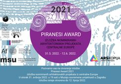 Izložba arhitektonskih projekata centralne Europe nominiranih za nagradu Piranesi
