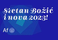 Af božićna čestitka