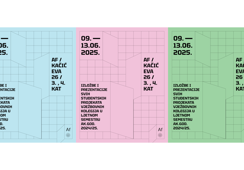 Završne izložbe i prezentacije studentskih projekata vježbovnih kolegija ljetnog semestra 24./25. 
