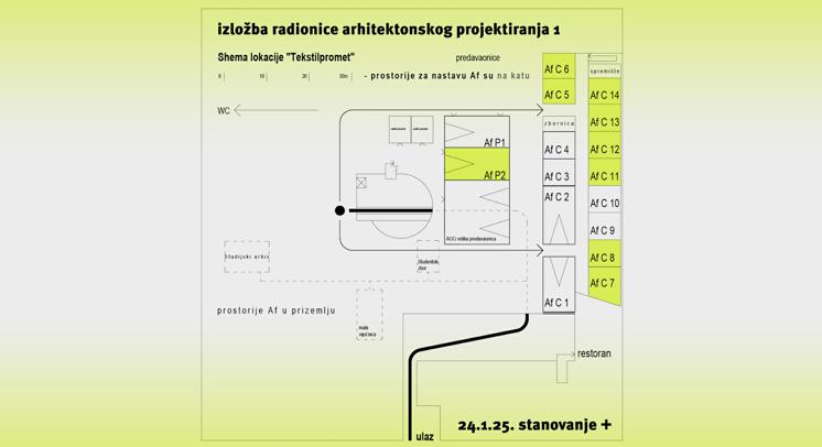 Izložba RAP 1 / stanovanje +