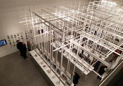 Izložba i obilazak paviljona Fitting Abstraction u MSU Zagreb, instalacije kojom se Hrvatska predstavila na 14. Venecijanskom bijenalu arhitekture Fundamentals. Absorbing Modernity 1914-2014