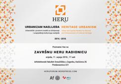 Završna radionica znanstvenog projekta HERU