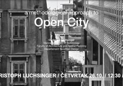 Christoph Luchsinger: Metodološki pristup otvorenom gradu