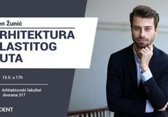 Alen Žunić: Arhitektura vlastitog puta, predavanje u organizaciji udruge eStudent, 15.5. u 17